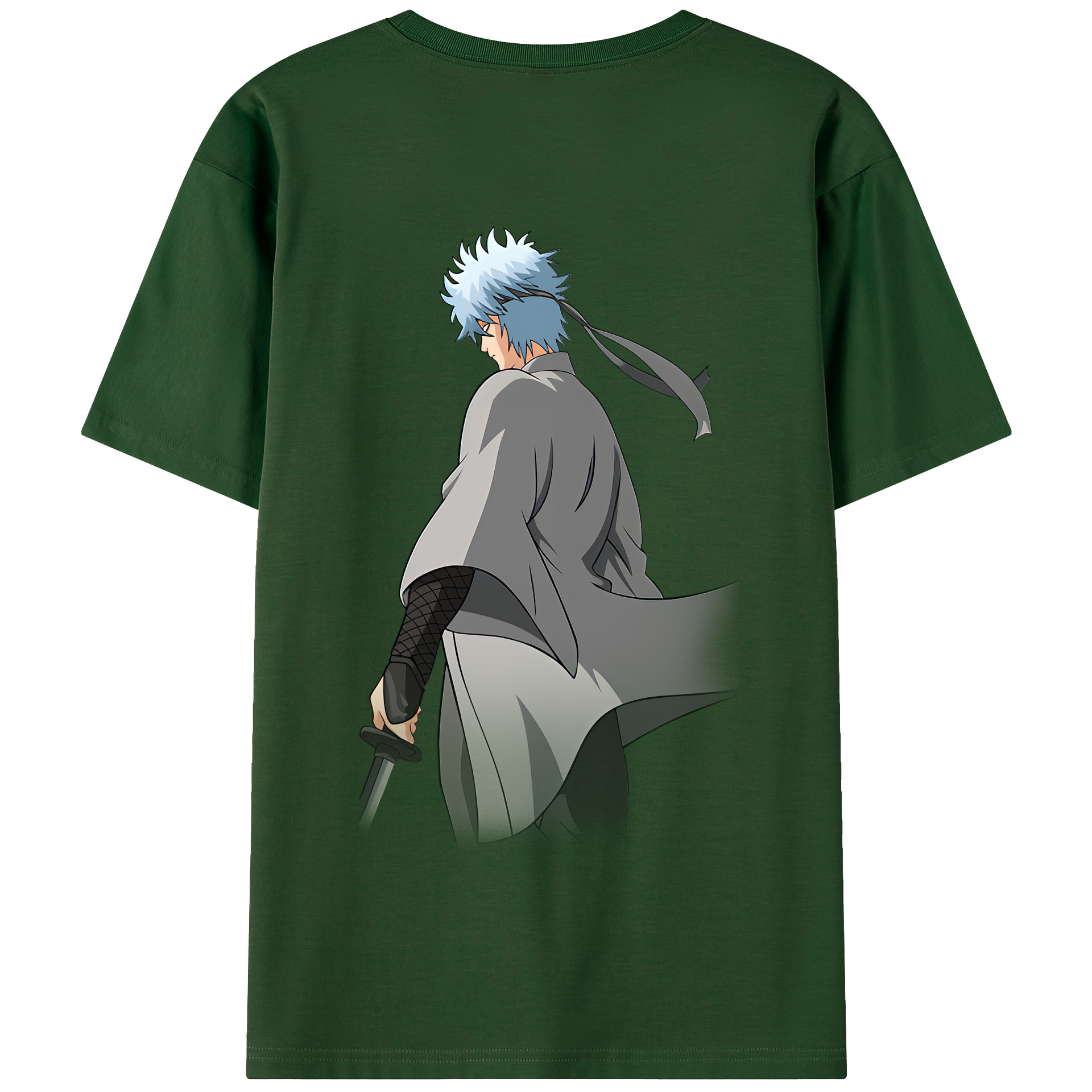 （画像用） ぎんたま 坂田銀時（さかたぎんとき） 神楽 志村新八（しむら しんぱち） GINTAMA Sakata Gintoki Kagura Shimura Shinpachi 綿100％半袖Tシャツ（背面プリント）